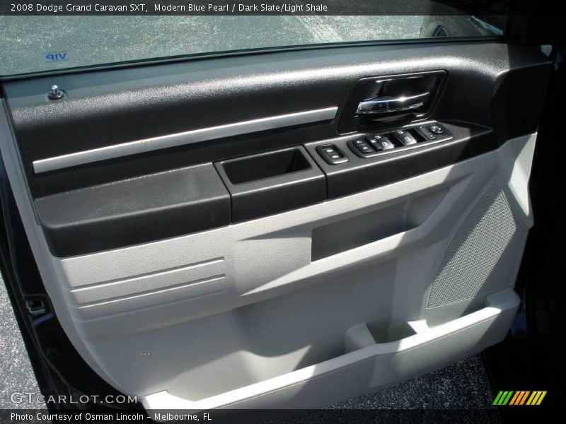 Modern Blue Pearl / Dark Slate/Light Shale 2008 Dodge Grand Caravan SXT