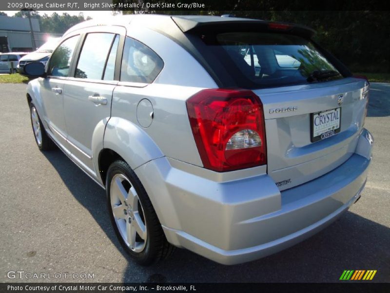 Bright Silver Metallic / Dark Slate Gray/Blue 2009 Dodge Caliber R/T