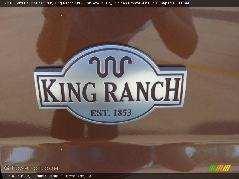  2011 F350 Super Duty King Ranch Crew Cab 4x4 Dually Logo