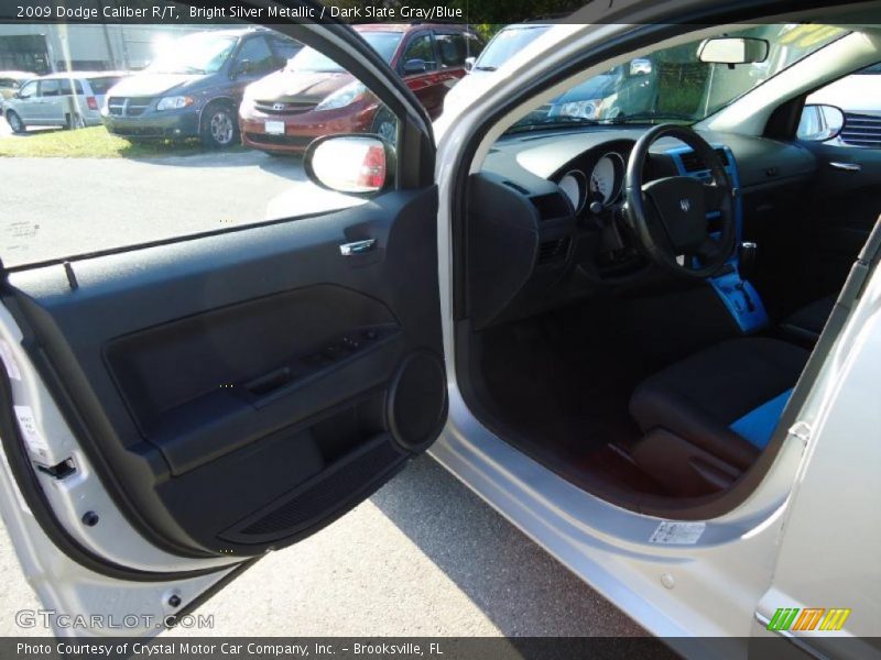 Bright Silver Metallic / Dark Slate Gray/Blue 2009 Dodge Caliber R/T