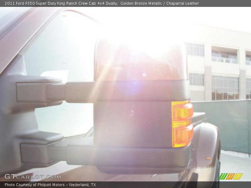 Golden Bronze Metallic / Chaparral Leather 2011 Ford F350 Super Duty King Ranch Crew Cab 4x4 Dually