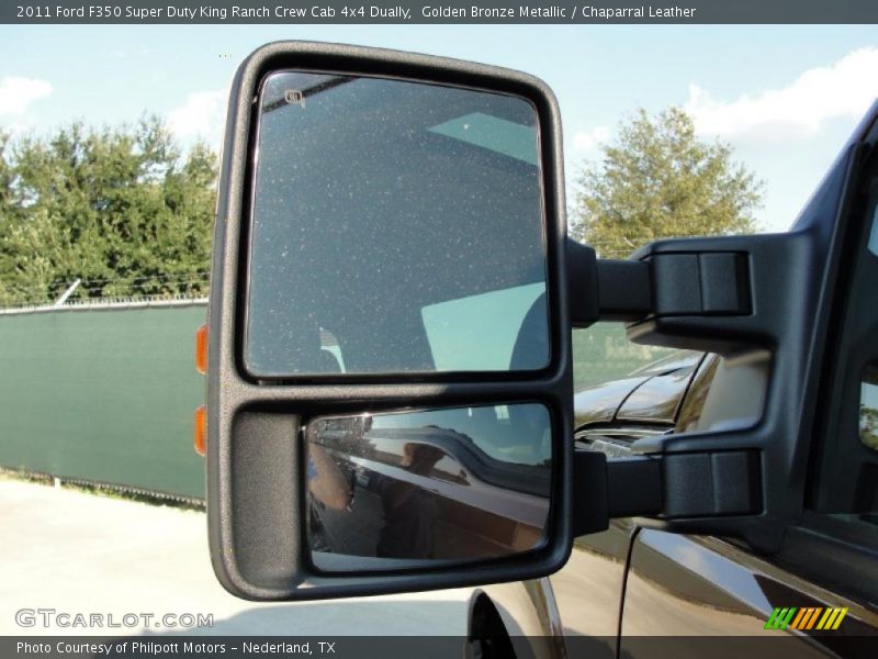 Golden Bronze Metallic / Chaparral Leather 2011 Ford F350 Super Duty King Ranch Crew Cab 4x4 Dually