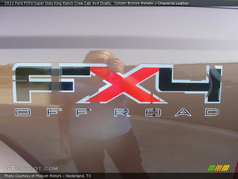  2011 F350 Super Duty King Ranch Crew Cab 4x4 Dually Logo