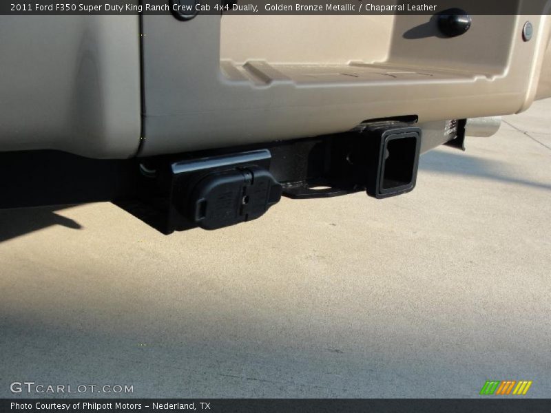 Golden Bronze Metallic / Chaparral Leather 2011 Ford F350 Super Duty King Ranch Crew Cab 4x4 Dually