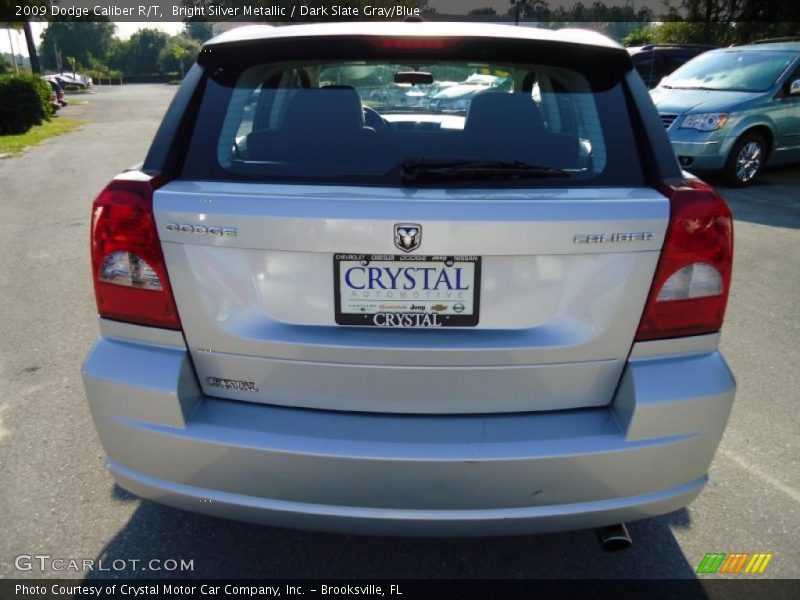 Bright Silver Metallic / Dark Slate Gray/Blue 2009 Dodge Caliber R/T
