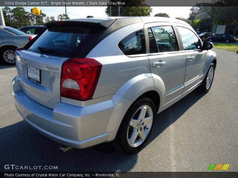 Bright Silver Metallic / Dark Slate Gray/Blue 2009 Dodge Caliber R/T