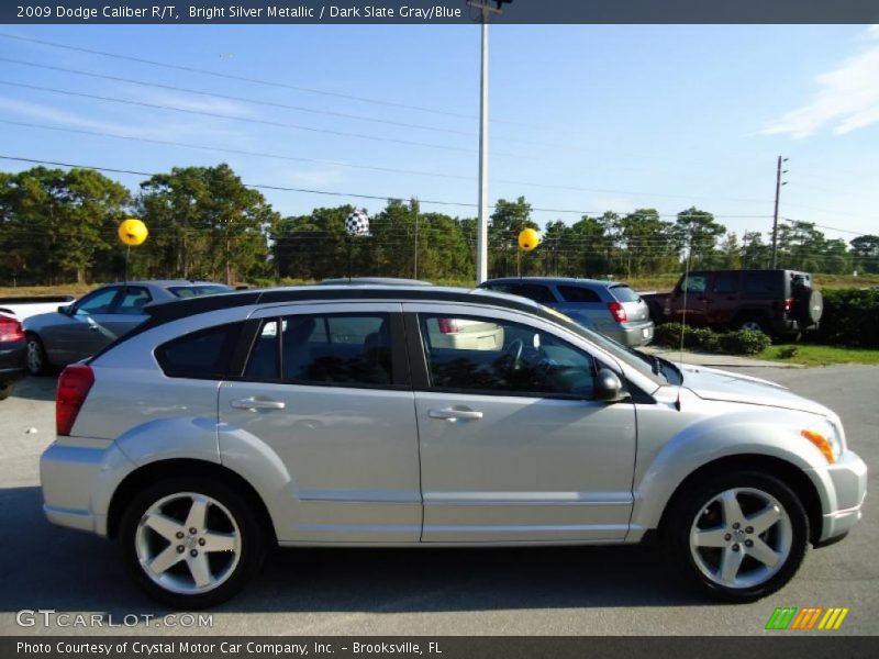 Bright Silver Metallic / Dark Slate Gray/Blue 2009 Dodge Caliber R/T