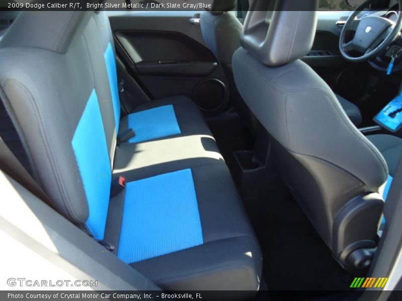  2009 Caliber R/T Dark Slate Gray/Blue Interior