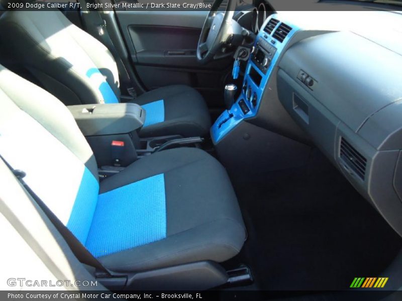  2009 Caliber R/T Dark Slate Gray/Blue Interior