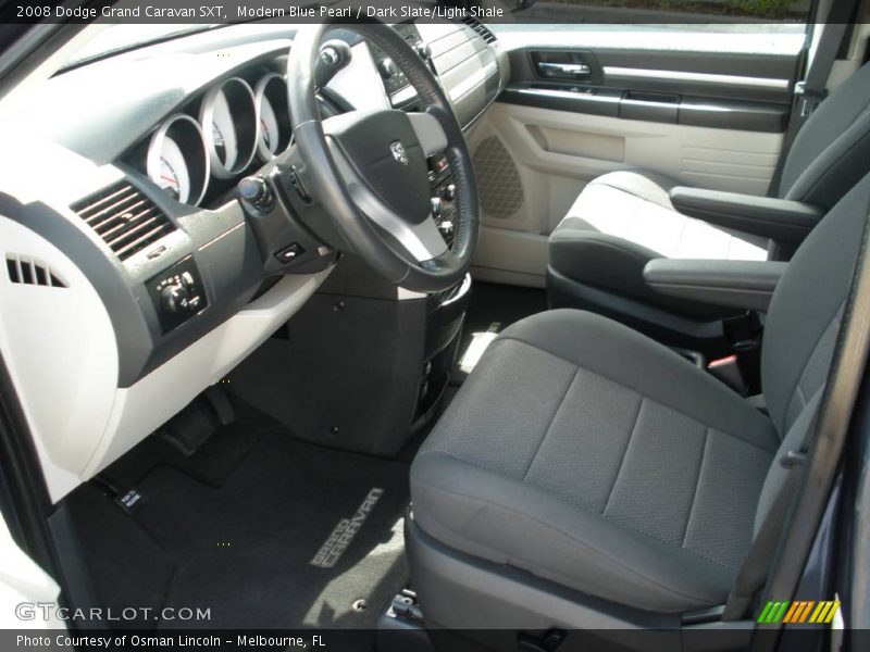 Modern Blue Pearl / Dark Slate/Light Shale 2008 Dodge Grand Caravan SXT