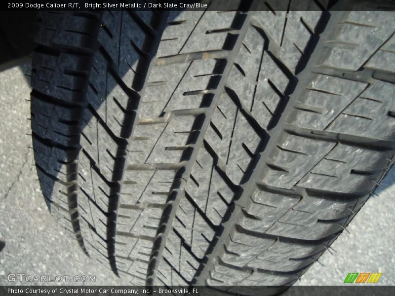 Bright Silver Metallic / Dark Slate Gray/Blue 2009 Dodge Caliber R/T