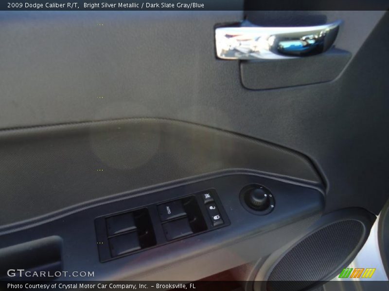 Bright Silver Metallic / Dark Slate Gray/Blue 2009 Dodge Caliber R/T