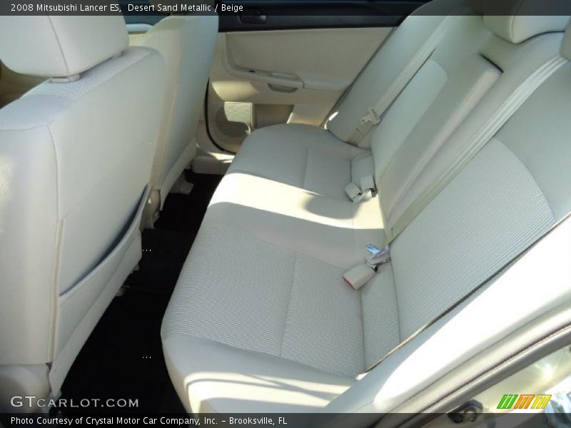 Desert Sand Metallic / Beige 2008 Mitsubishi Lancer ES