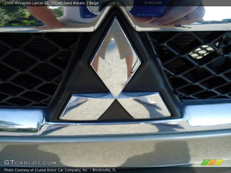 Desert Sand Metallic / Beige 2008 Mitsubishi Lancer ES