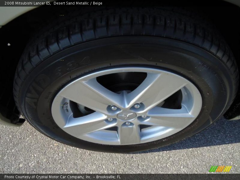 Desert Sand Metallic / Beige 2008 Mitsubishi Lancer ES