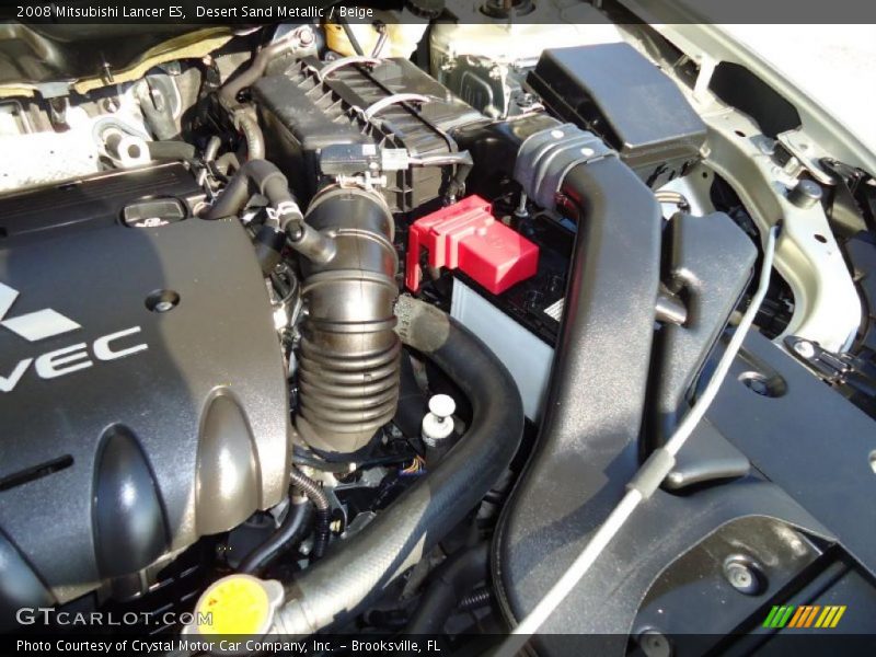 Desert Sand Metallic / Beige 2008 Mitsubishi Lancer ES