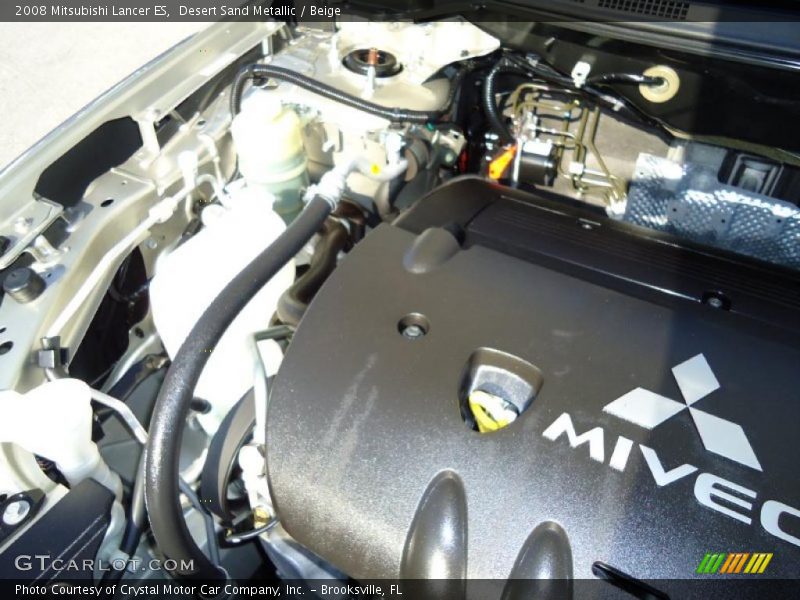 Desert Sand Metallic / Beige 2008 Mitsubishi Lancer ES