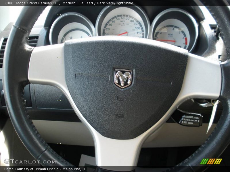 Modern Blue Pearl / Dark Slate/Light Shale 2008 Dodge Grand Caravan SXT
