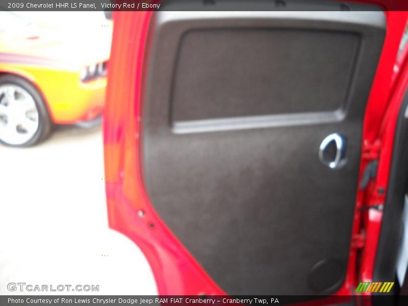 Victory Red / Ebony 2009 Chevrolet HHR LS Panel