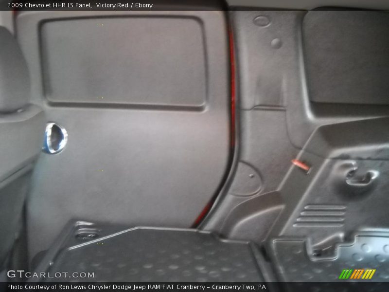 Victory Red / Ebony 2009 Chevrolet HHR LS Panel