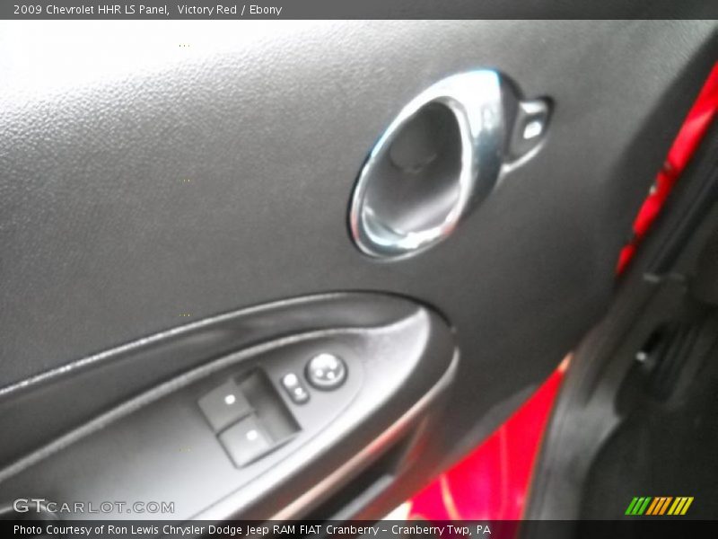 Victory Red / Ebony 2009 Chevrolet HHR LS Panel