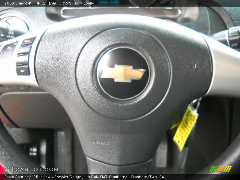 Victory Red / Ebony 2009 Chevrolet HHR LS Panel