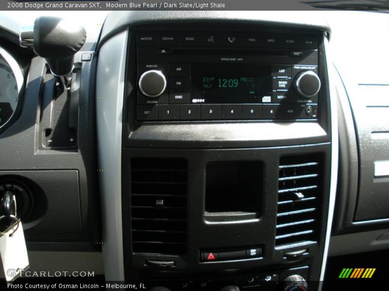 Modern Blue Pearl / Dark Slate/Light Shale 2008 Dodge Grand Caravan SXT