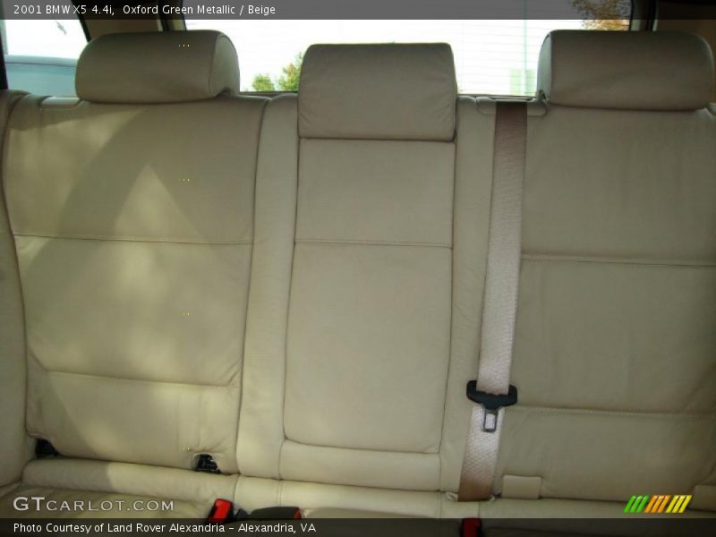 Oxford Green Metallic / Beige 2001 BMW X5 4.4i