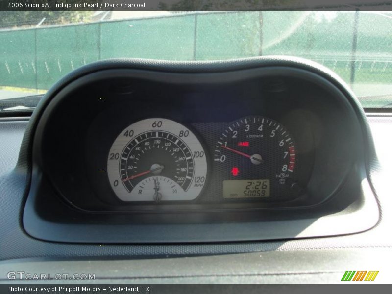 Indigo Ink Pearl / Dark Charcoal 2006 Scion xA