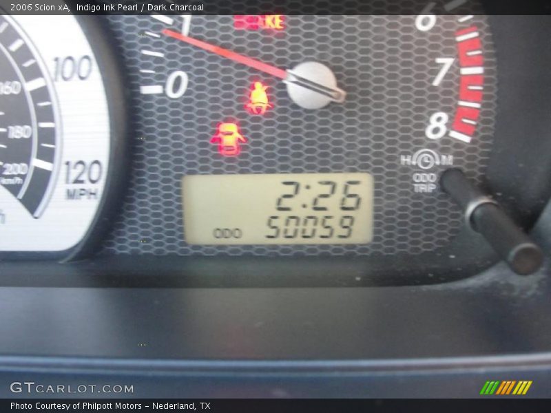 Indigo Ink Pearl / Dark Charcoal 2006 Scion xA