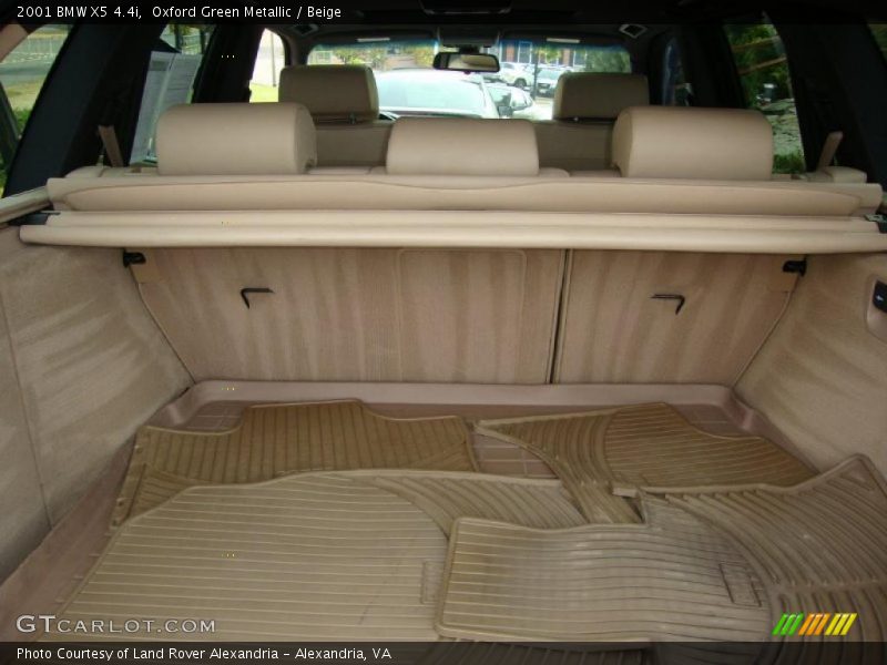 Oxford Green Metallic / Beige 2001 BMW X5 4.4i