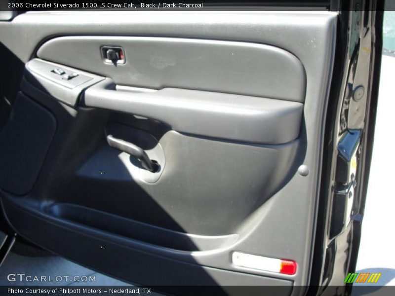 Black / Dark Charcoal 2006 Chevrolet Silverado 1500 LS Crew Cab