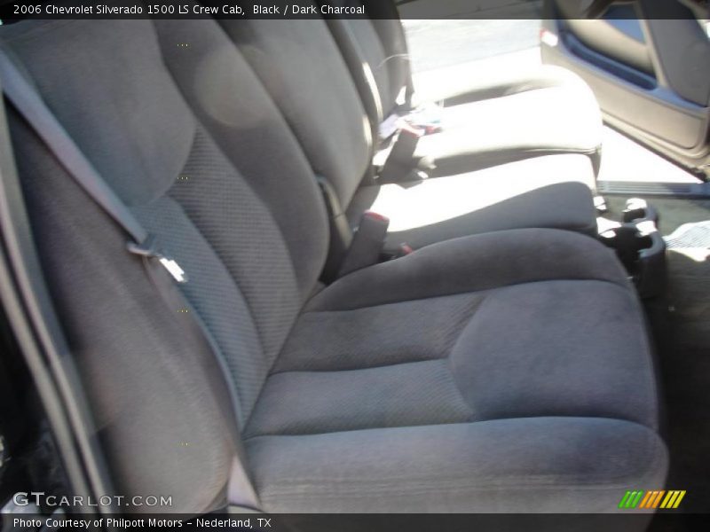 Black / Dark Charcoal 2006 Chevrolet Silverado 1500 LS Crew Cab