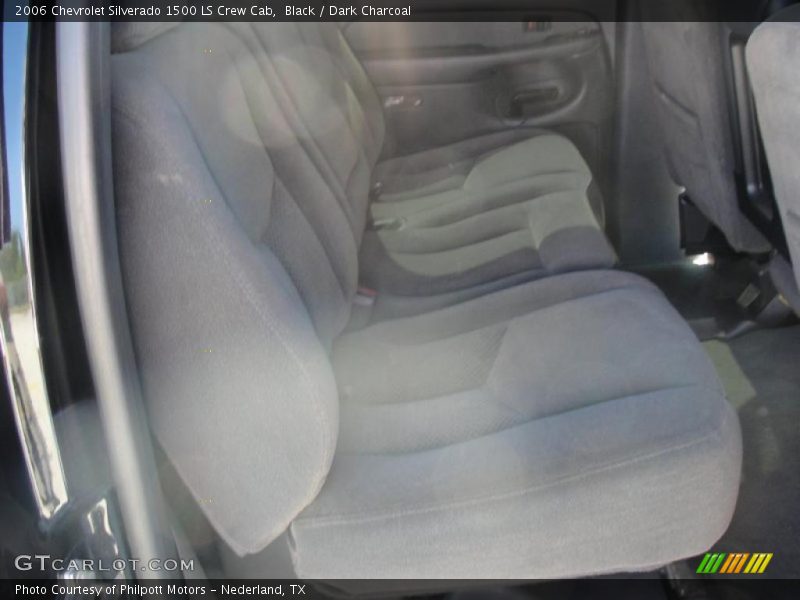 Black / Dark Charcoal 2006 Chevrolet Silverado 1500 LS Crew Cab