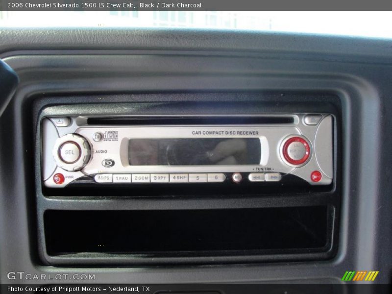 Black / Dark Charcoal 2006 Chevrolet Silverado 1500 LS Crew Cab