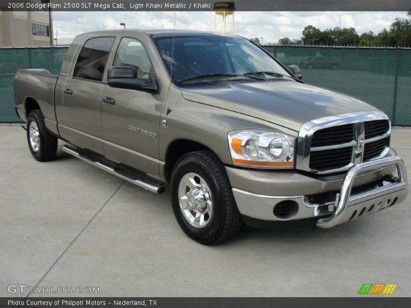 Light Khaki Metallic / Khaki 2006 Dodge Ram 2500 SLT Mega Cab