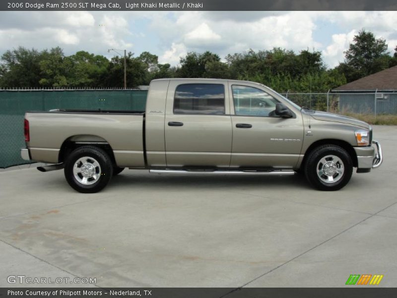 Light Khaki Metallic / Khaki 2006 Dodge Ram 2500 SLT Mega Cab