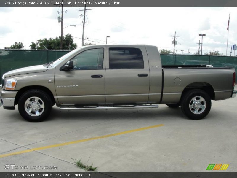 Light Khaki Metallic / Khaki 2006 Dodge Ram 2500 SLT Mega Cab