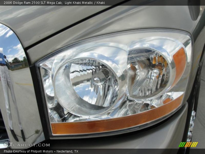 Light Khaki Metallic / Khaki 2006 Dodge Ram 2500 SLT Mega Cab
