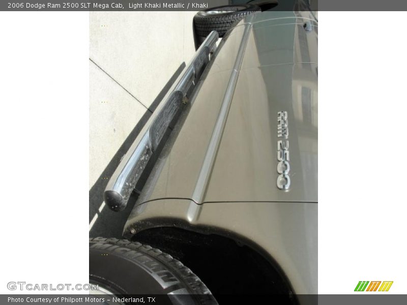 Light Khaki Metallic / Khaki 2006 Dodge Ram 2500 SLT Mega Cab