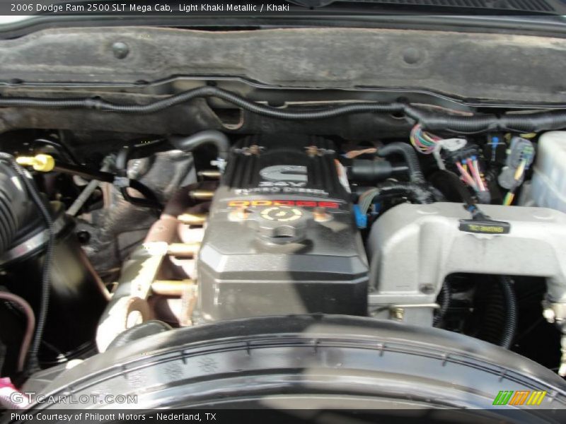 Light Khaki Metallic / Khaki 2006 Dodge Ram 2500 SLT Mega Cab