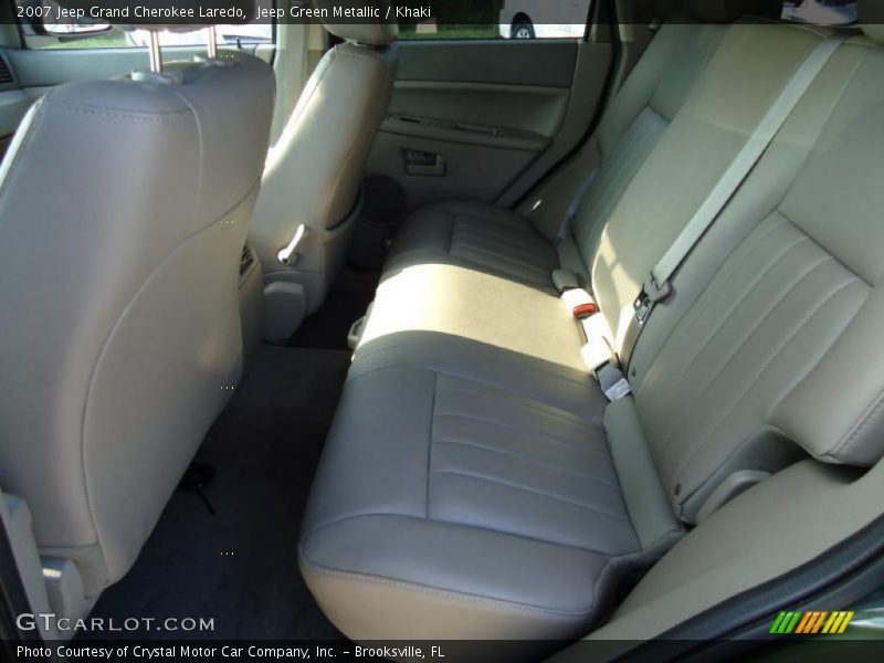 Jeep Green Metallic / Khaki 2007 Jeep Grand Cherokee Laredo