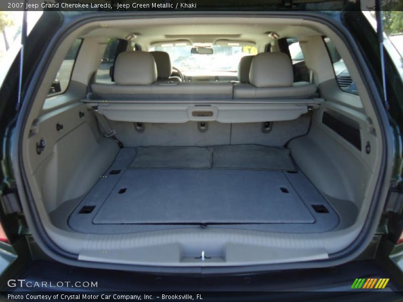 Jeep Green Metallic / Khaki 2007 Jeep Grand Cherokee Laredo