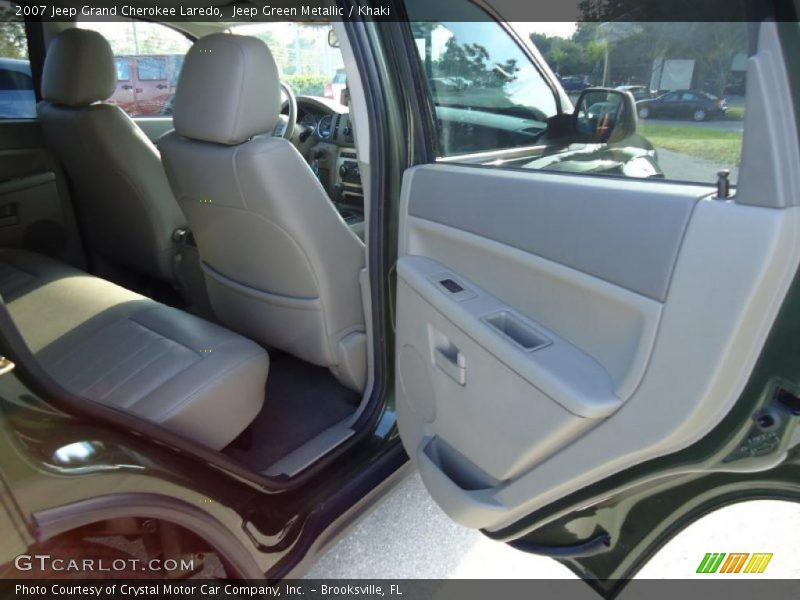 Jeep Green Metallic / Khaki 2007 Jeep Grand Cherokee Laredo