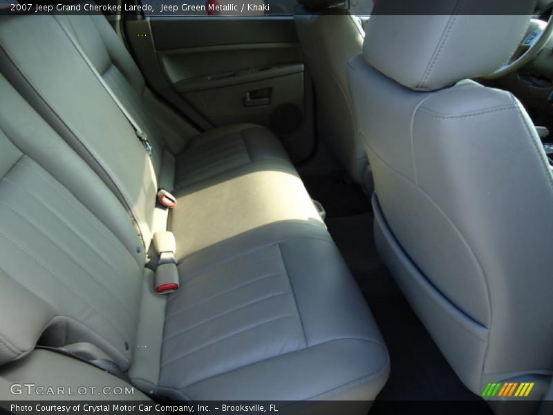 Jeep Green Metallic / Khaki 2007 Jeep Grand Cherokee Laredo