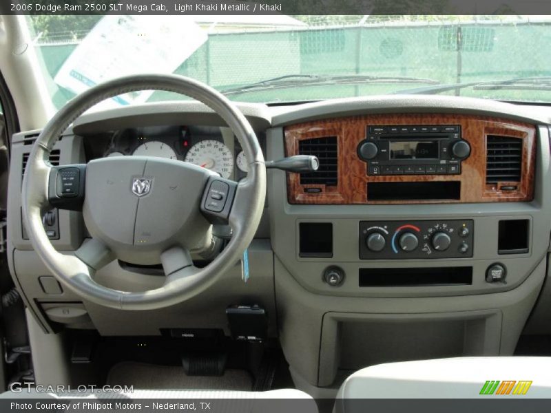 Dashboard of 2006 Ram 2500 SLT Mega Cab