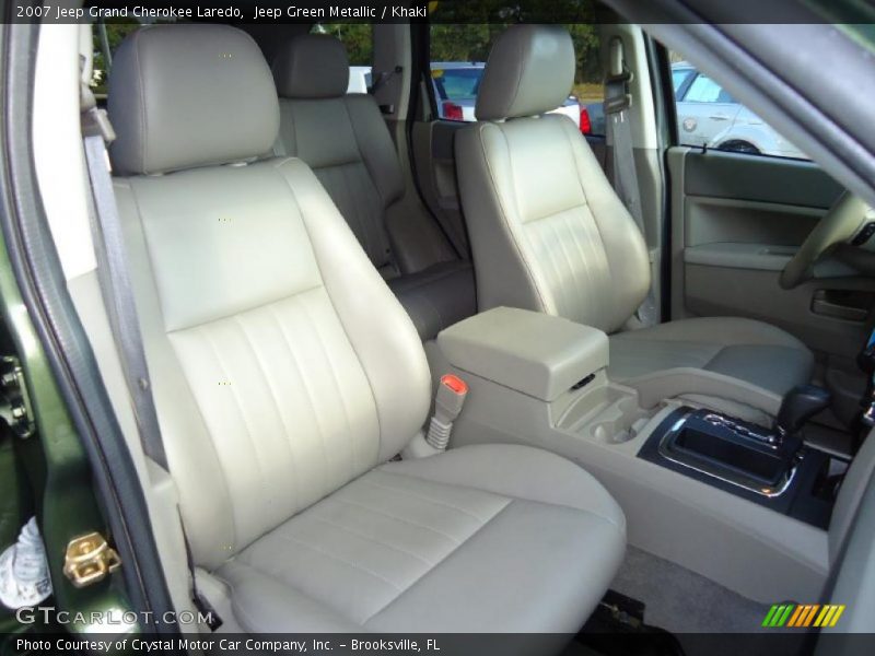 Jeep Green Metallic / Khaki 2007 Jeep Grand Cherokee Laredo