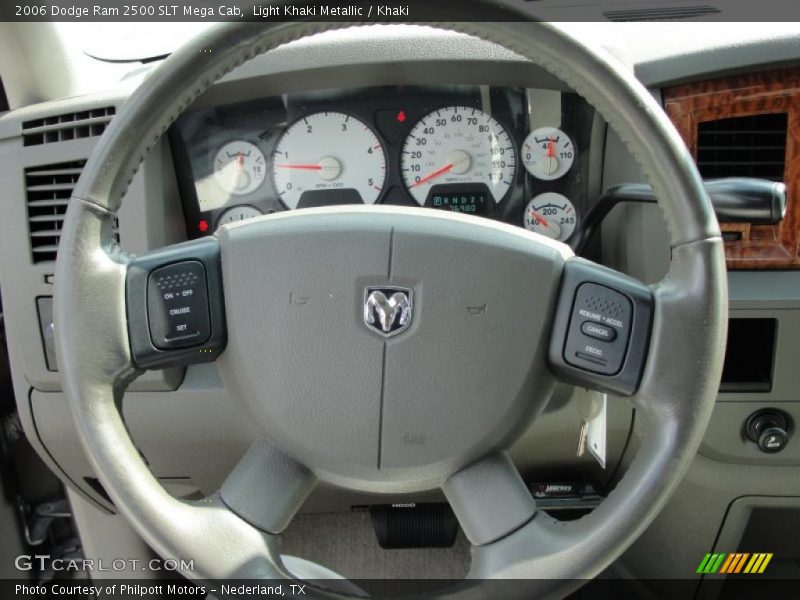  2006 Ram 2500 SLT Mega Cab Steering Wheel