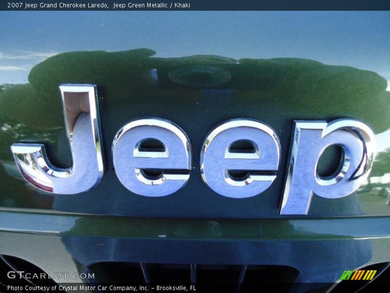 Jeep Green Metallic / Khaki 2007 Jeep Grand Cherokee Laredo