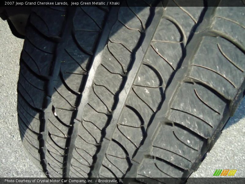 Jeep Green Metallic / Khaki 2007 Jeep Grand Cherokee Laredo